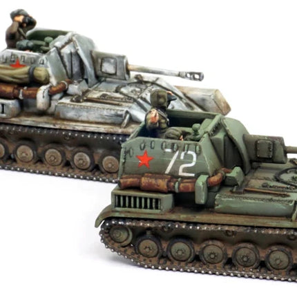 SU76 + Crew 12mm - Jagdpanzer - Victrix - VG12028