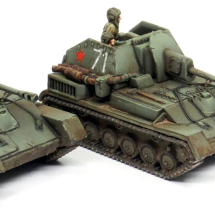 SU76 + Crew 12mm - Jagdpanzer - Victrix - VG12028