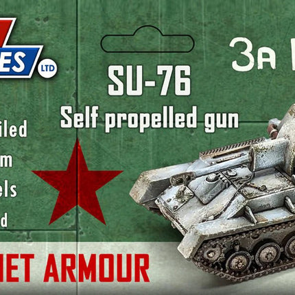 SU76 + Crew 12mm - Jagdpanzer - Victrix - VG12028