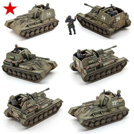 SU76 + Crew 12mm - Jagdpanzer - Victrix - VG12028