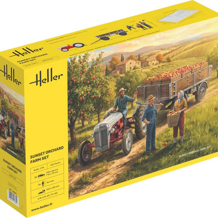 Sunset Orchard Farm Set - Heller - 50334
