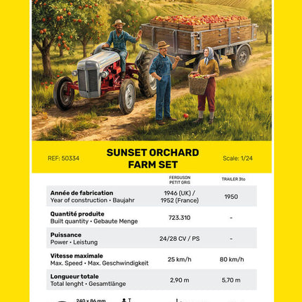 Sunset Orchard Farm Set - Heller - 50334 (6)