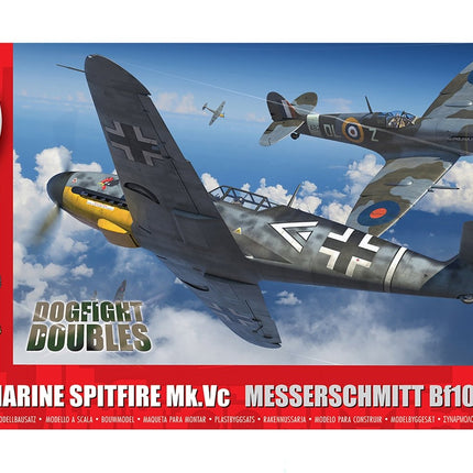 A50194 Supermarine Spitfire Mk.Vc vs Bf109F-4 Dogfight Double