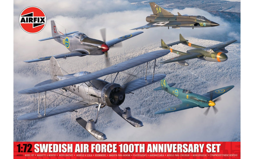 Swedish Air Force 100th Anniversary Set - Airfix - A40004 (3)