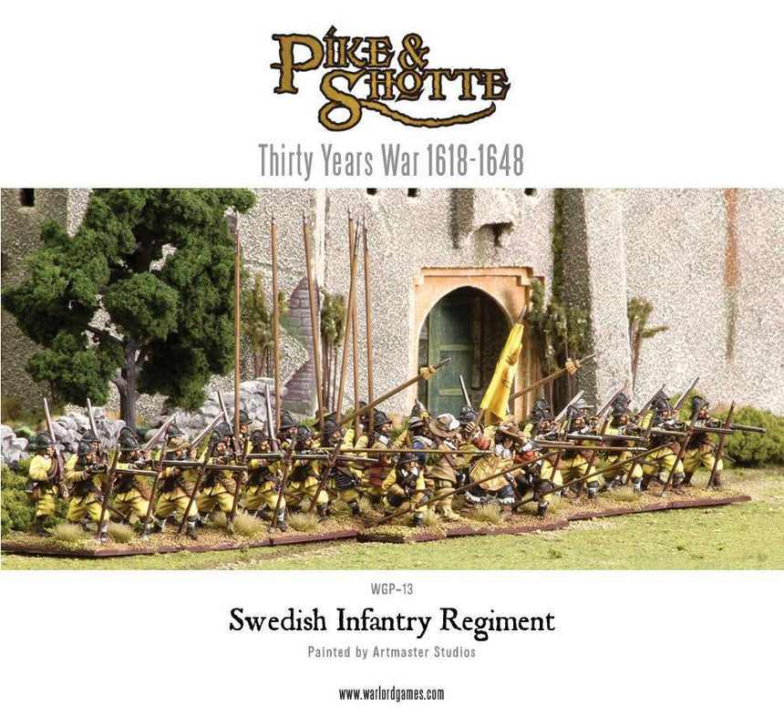 Swedish Infantry Regiment boxed set - Schwedisches Infanterieregiment (Dreißigjähriger Krieg)