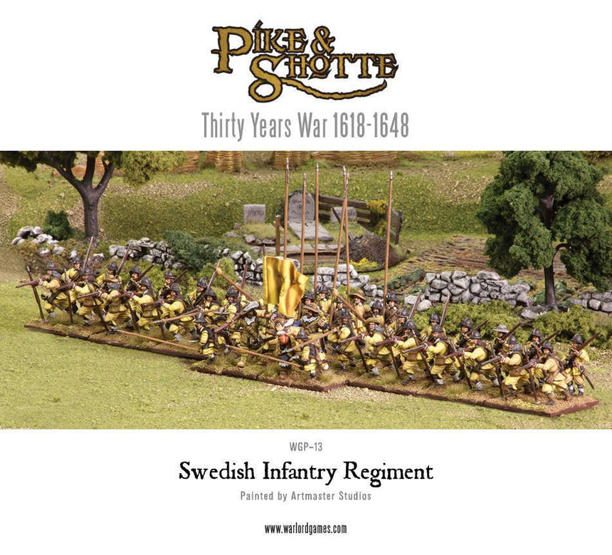 Swedish Infantry Regiment boxed set - Schwedisches Infanterieregiment (Dreißigjähriger Krieg)