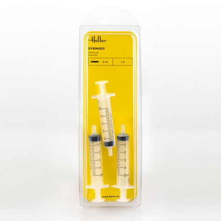 Syringes 5 ml (3 Stück) - Heller - 99026