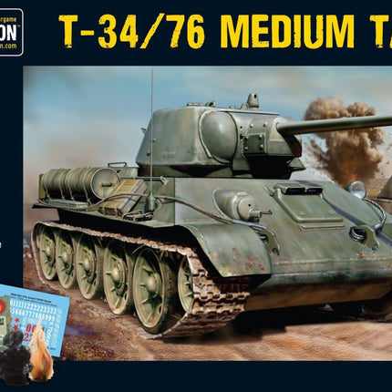 T - 34/76 Medium Tank - Panzer - Warlord Games - 402014007