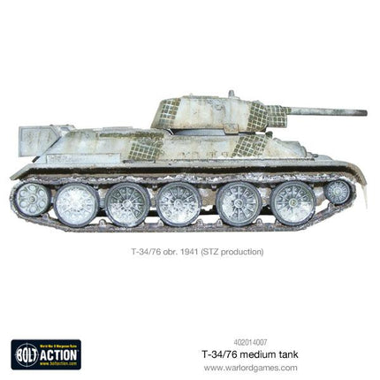 T - 34/76 Medium Tank - Panzer - Warlord Games - 402014007