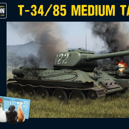 T - 34/85 Medium Tank (Plastic) - Panzer - Warlord Games - 402014004