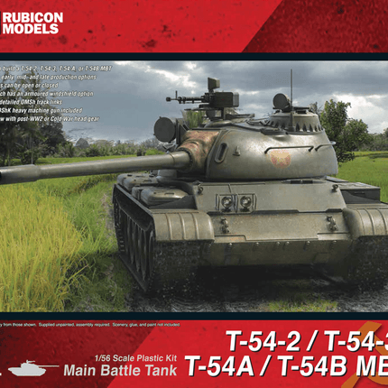 T - 54 - 2 / T - 54 - 3 / T - 54A / T - 54B MBT - Panzer - Rubicon Models UK Ltd - 280120