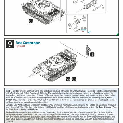 280121 - T-55 & T-55A (early production) MBT