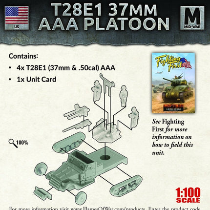 T28E1 37mm AAA Platoon