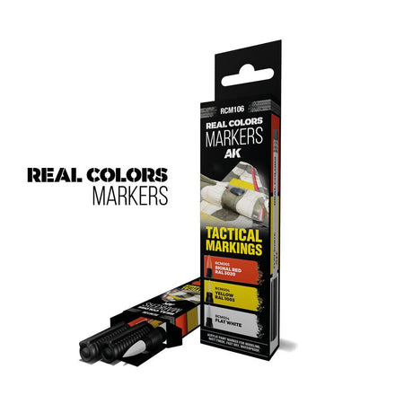 Tactical Markings - Real Colors Markers (3er-Set)