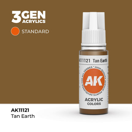 AK Interactive 3rd Generation - Tan Earth 17 ml
