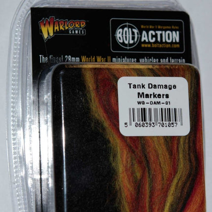 Tank Damage Marker - Zubehör - Warlord Games - WG-DAM-01