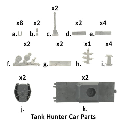 Tank-hunter Car (Armoured Train)