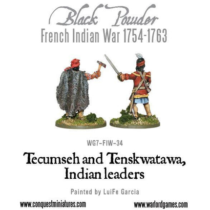 Tecumseh and Tenskwatawa, Indian Leaders