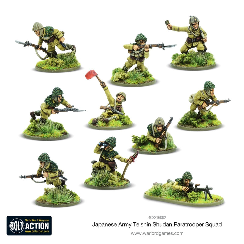 Teishin Shudan Paratrooper Squad - Infanterie - Warlord Games - 402216002