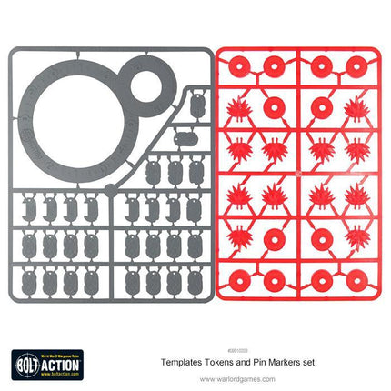 Templates, Tokens und Pin Markers Set