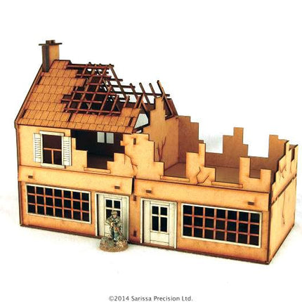 Terrace Shop - Destroyed - Gelände - Sarissa - N016