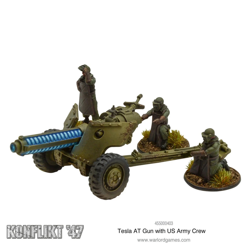 Tesla AT Gun - US Army Crew - Sonder - /Einzelmodelle - Warlord Games - 455000403