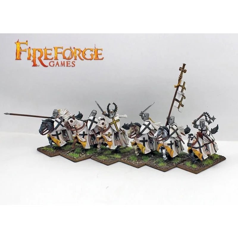 Teutonic Knights Cavalry (12) - Kavallerie - Fireforge Games - FFG-DVMO01-BS