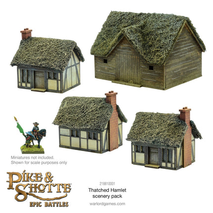 Thatched Hamlet Scenery Pack - Gelände - Warlord Games - 218810001