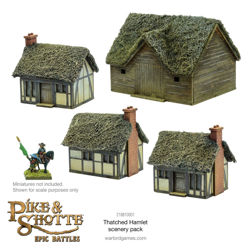 Thatched Hamlet Scenery Pack - Gelände - Warlord Games - 218810001