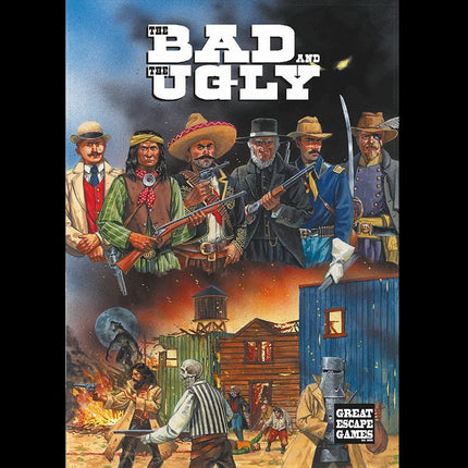 The Bad & The Ugly - Dead Man's Hand Sourcebook (inc. 54 card deck) - Regelwerk - Great Escape Games - DMHR004
