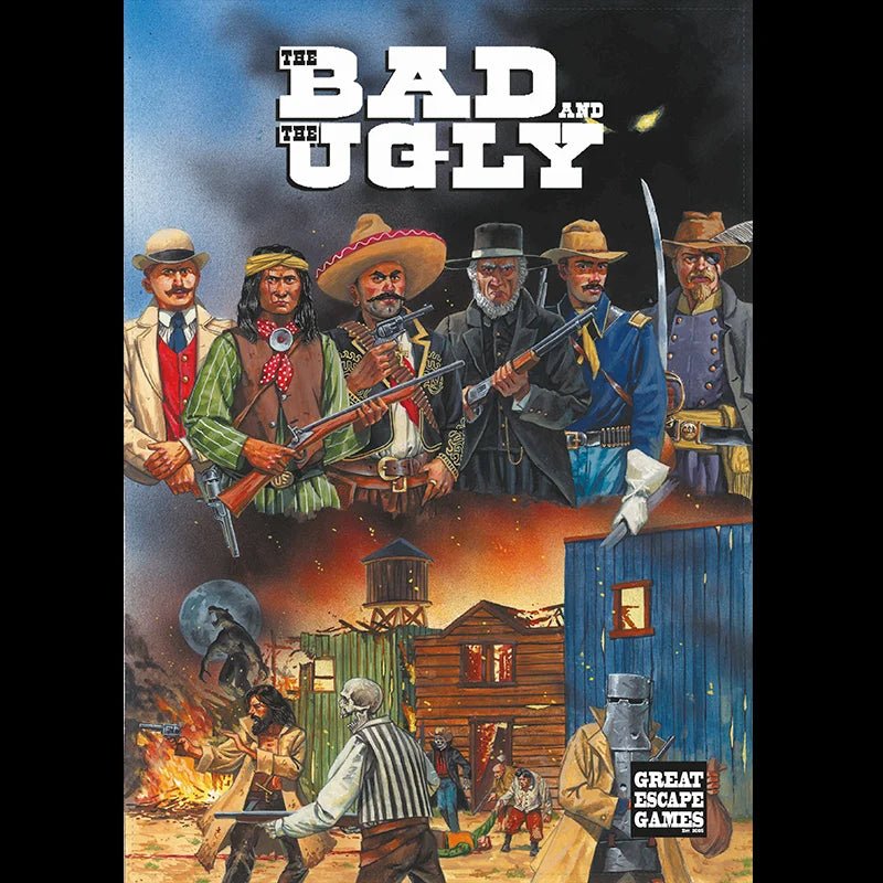 The Bad & The Ugly - Dead Man's Hand Sourcebook (inc. 54 card deck) - Regelwerk - Great Escape Games - DMHR004