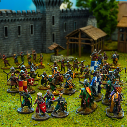 The Barons' War Retinue Box - Wargames Atlantic - WAAAC012