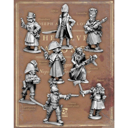 The Silver Bayonet: Französische Einheit (8 Figuren)