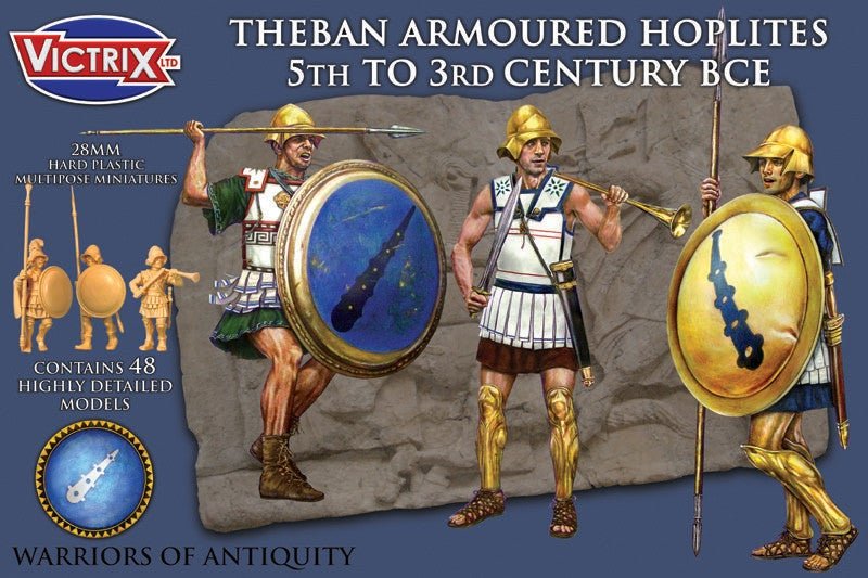 Theban Armoured Hoplites 5th to 3rd Century BCE - Infanterie - Victrix - VXA003