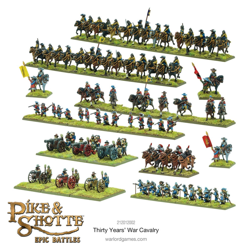 Thirty Years' War Cavalry - Kavallerie - Warlord Games - 212012002