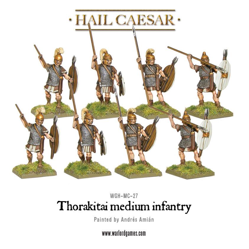 Thorakitai medium infantry - Infanterie - Warlord Games - WGH-MC-27