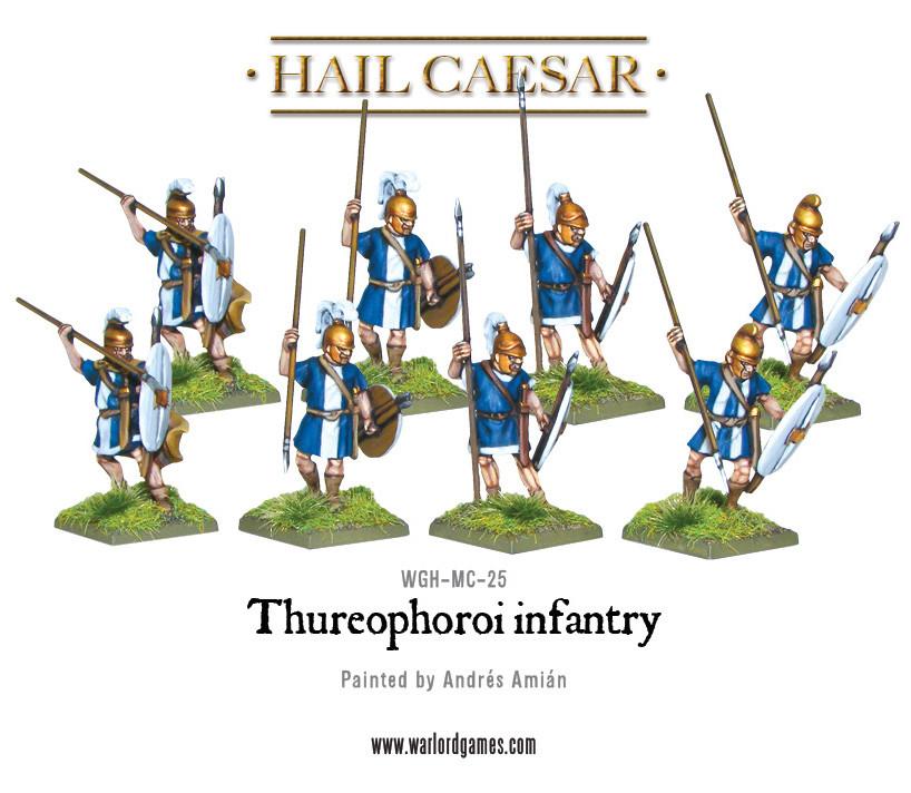 Thureophoroi infantry - Infanterie - Warlord Games - WGH-MC-25