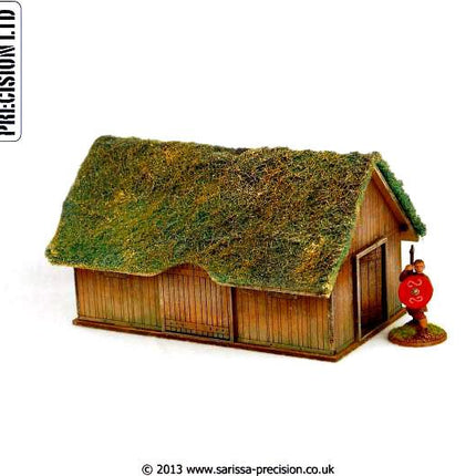 Timber Planked House/Barn - Gelände - Sarissa - J012