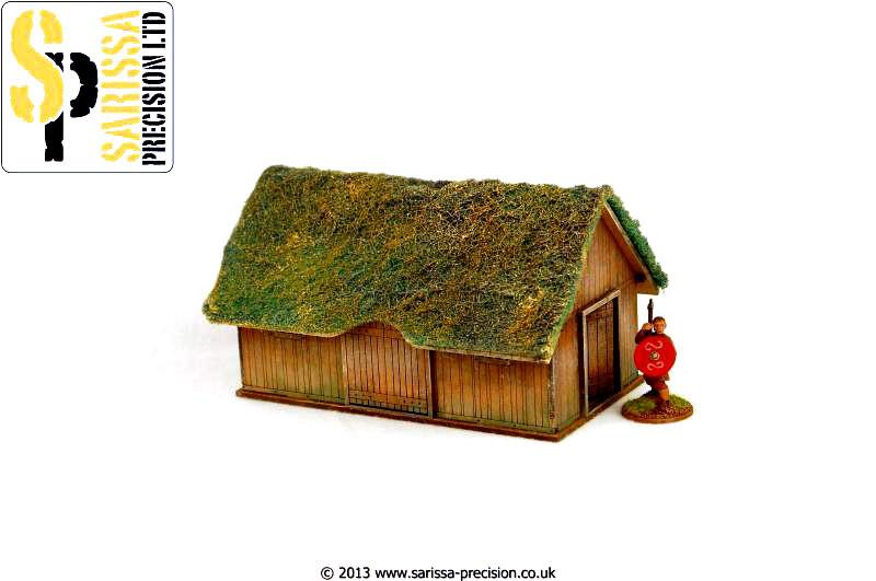 Timber Planked House/Barn - Gelände - Sarissa - J012
