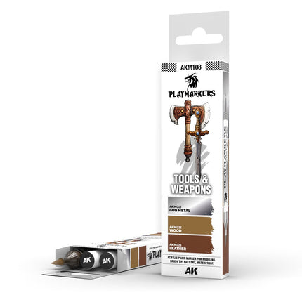 Tools & Weapons - Playmarker Set (3 Marker)