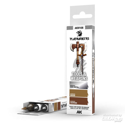 Tools & Weapons - Playmarker Set - Zubehör - AK Interactive - AKM108