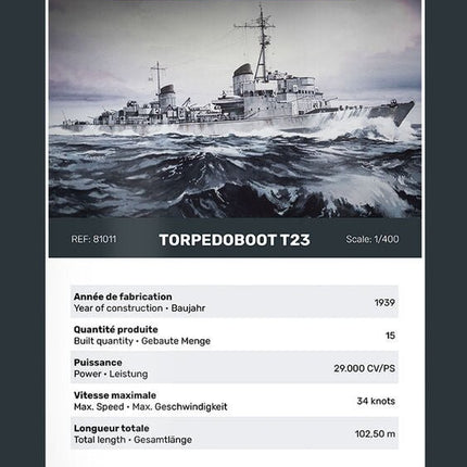 Torpedoboot T23 - Schiffe - Heller - 81011