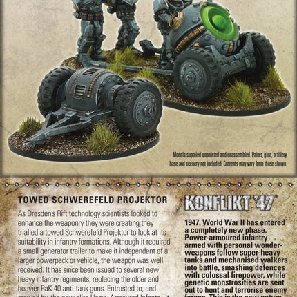 Towed Schwerefeld Projektor - Artillerie - Warlord Games - 452410208