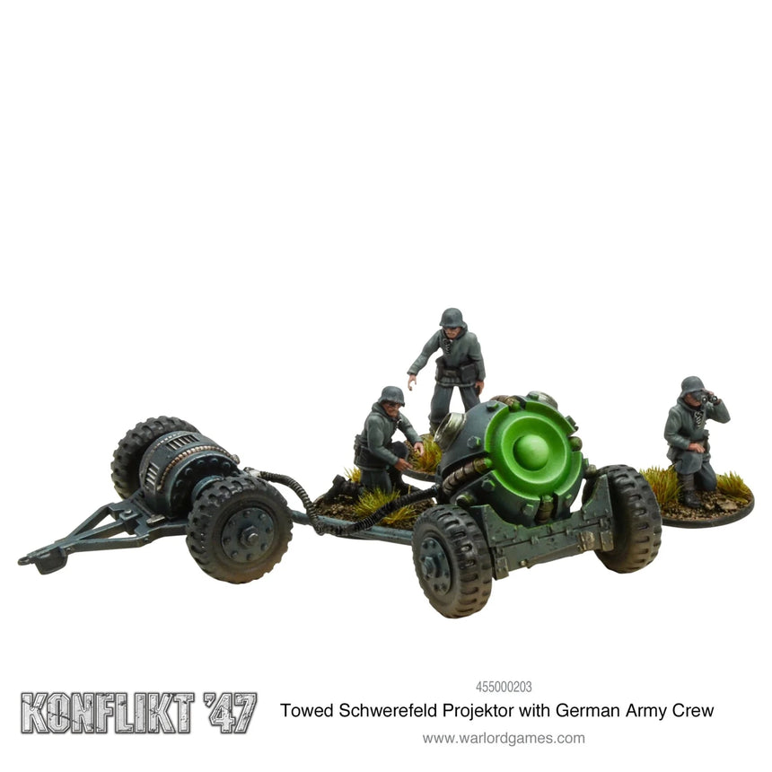 Towed Schwerefeld Projektor - German Army Crew - Sonder - /Einzelmodelle - Warlord Games - 455000203