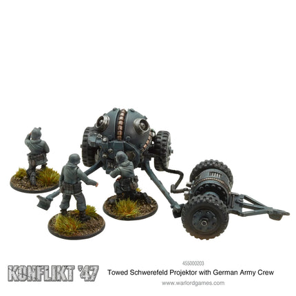 Towed Schwerefeld Projektor - German Army Crew - Sonder - /Einzelmodelle - Warlord Games - 455000203