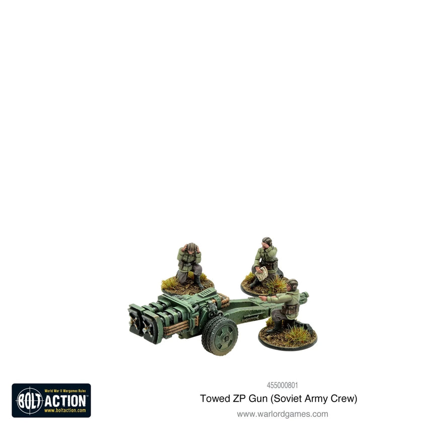 Towed ZP Gun - Soviet Army Crew - Sonder - /Einzelmodelle - Warlord Games - 455000801