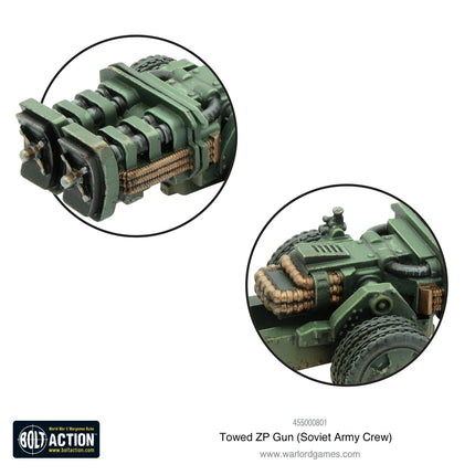 Towed ZP Gun - Soviet Army Crew - Sonder - /Einzelmodelle - Warlord Games - 455000801