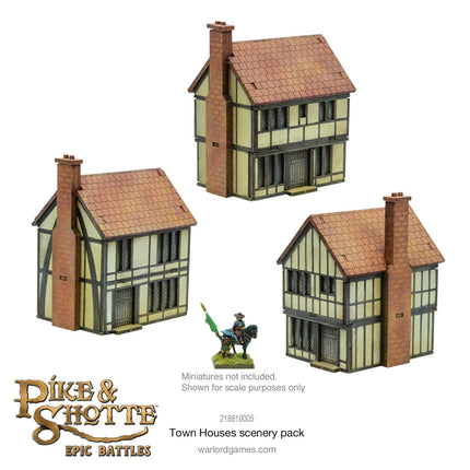 Town Houses Scenery Pack - Gelände - Warlord Games - 218810005