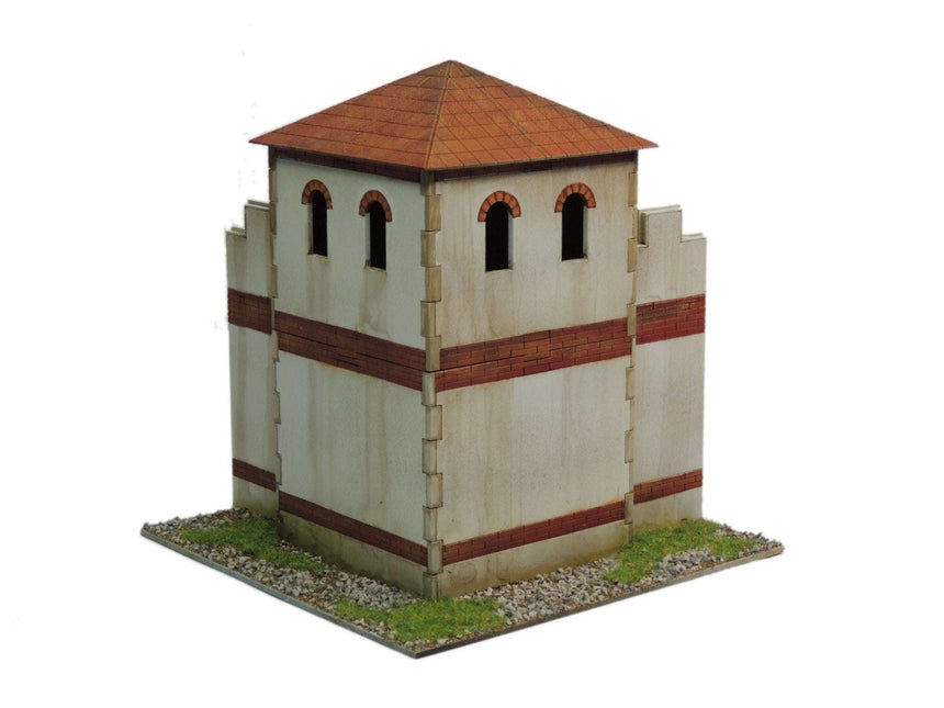 Town Wall Corner - Gelände - Sarissa - T014
