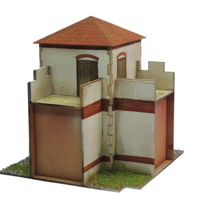Town Wall Corner - Gelände - Sarissa - T014